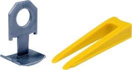 Set accesorii nivelare plăci 100 buc (cod: 04691)