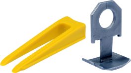 Set accesorii nivelare plăci 400 buc (cod: 04692)