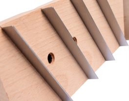 Gletieră lemn pentru bca 80 x 240 mm (cod: 05830) - imagine 4
