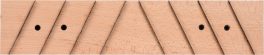 Gletieră lemn pentru bca 80 x 240 mm (cod: 05831) - imagine 3