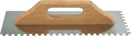 Gletieră inox crestată 128 x 480 mm, 8 x 8 mm (cod: 06670)