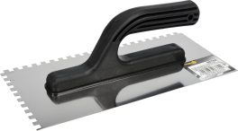Gletieră inox crestată 125 x 270 mm, 6 x 6 mm (cod: 06760) - imagine 2