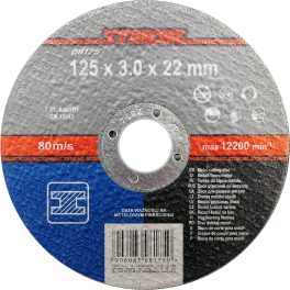 DISC DEBITAT METAL 125X3X22.2MM STHOR (cod: 08175)