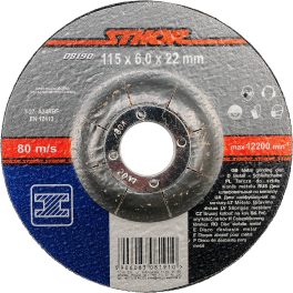 DISC SEFUIT METAL 115X6X22.2MM STHOR (cod: 08190)