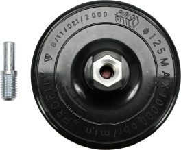 SUPORT DISC ABRAZIV 125 MM PENTRU POLIZOR UNGHIULAR (cod: 08501)