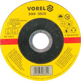 DISC ABRAZIV PENTRU DEBIT METAL 115X1X22 MM (cod: 08630)