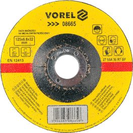 DISC ABRAZIV PENTRU DEBITAT METALE 125X6.8X22 MM (cod: 08665)