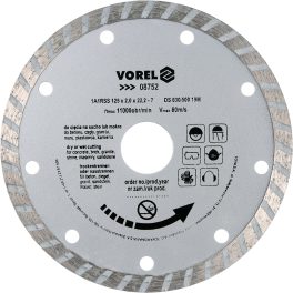 Disc diamantat turbo 125 mm (cod: 08752)