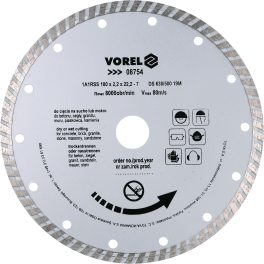 Disc diamantat turbo 180 mm (cod: 08754)