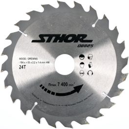 Disc tăiat lemn 184 x 2.2 x 1.4 mm (cod: 08825)
