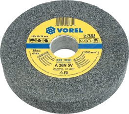DISC ABRAZIV PENTRU POLIZOR DE BANC 125X12X16 GRANULATES FINA (cod: 08861)