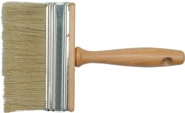 Bidinea pentru tapet, 130 mm cu mâner din lemn (cod: 09638)