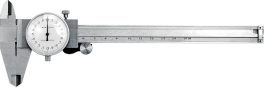 Șubler de inox cu cadran 150 mm, precizie 0,02 mm (cod: 15220)