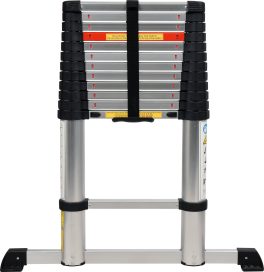 Scară telescopică 3.8 m din aluminiu cu 13 trepte (cod: 17701)