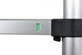 Scară telescopică 3.8 m din aluminiu cu 13 trepte (cod: 17701) - imagine 4
