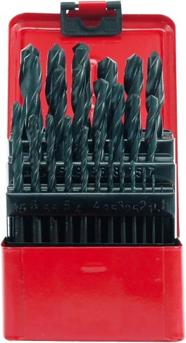 Set 25 burghie pentru metal 1- 13 mm HSS (cod: 22250)