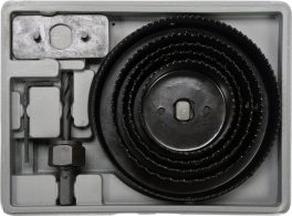 Set freze pentru scos cepuri de lemn 64 - 127 mm (cod: 22571)