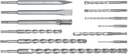 Set 12 burghie vidia și dălți SDS+ (cod: 23585)