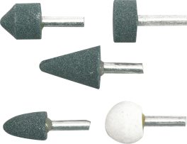 SET PIETRE ABRAZIVE CU TIJA 5 BUC (cod: 25400)
