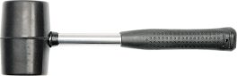 Ciocan din cauciuc cu coada din metal - TUV 50 mm (cod: 33557)