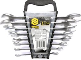 SET CHEI FIXE SATINAT 8 BUCATI 6-22 MM (cod: 51741)