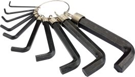 Set 10 chei hexagonale 2 - 14 mm (cod: 56400)
