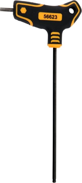 Cheie hexagonală cu bilă și mâner  4.0MM (cod: 56623)