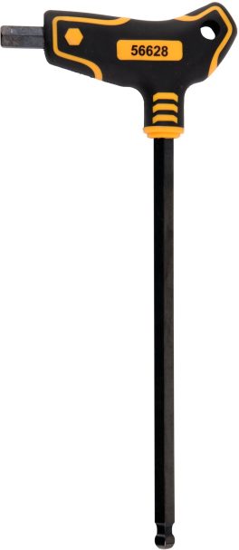 Cheie hexagonală cu bilă și mâner 10mm (cod: 56628)
