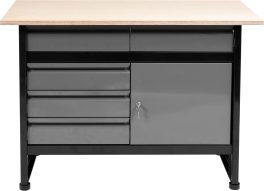 Masă de lucru pentru atelier 1160 x 600 mm (cod: 58455)