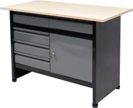 Masă de lucru pentru atelier 1160 x 600 mm (cod: 58455) - imagine 2