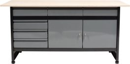 Masă de lucru pentru atelier 1700 x 600 mm (cod: 58456)
