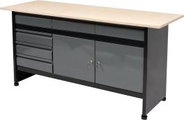 Masă de lucru pentru atelier 1700 x 600 mm (cod: 58456) - imagine 2