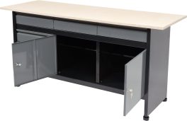 Masă de lucru pentru atelier 1700 x 600 mm (cod: 58456) - imagine 3