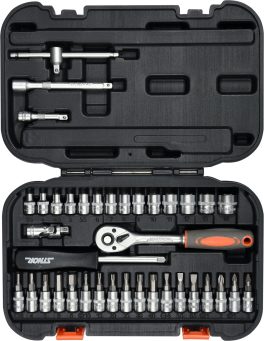 Trusă tubulare 1/4'', 38 buc (cod: 58640)