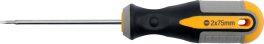 Șurubelniță dreaptă 2 x 75 mm (cod: 60912)