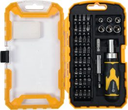 Set surubelnita cu biti, 41 buc (cod: 64385)