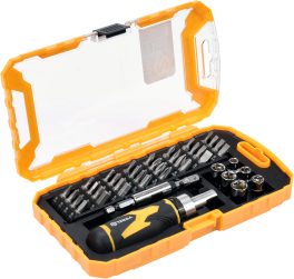 Set surubelnita cu biti, 41 buc (cod: 64385) - imagine 2