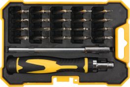 Set surubelnita cu biti, 29 PCS (cod: 64402)