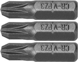Set 3 biți 1/4 pz3x25mm (cod: 65472)