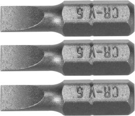 Set 3 biți 1/4 5 x 25 mm (cod: 65481)