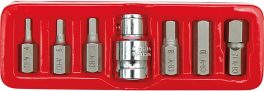 TRUSA 7 PIESE BITURI HEX. CR-V (cod: 66710)