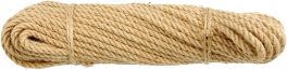 Funie iută împletită 10 mm, 10 m (cod: 69572)