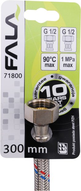 Racord Flexibil F/F 1/2″ 1/2″,300Mm 71800 (cod: 71800) - imagine 2