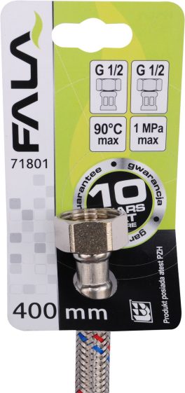 Racord Flexibil F/F 1/2″ 1/2″,400Mm 71801 (cod: 71801) - imagine 2