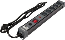 Prelungitor electric 5 prize cu întrerupator, 3 m (cod: 72370) - imagine 2