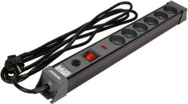 Prelungitor electric 6 prize cu întrerupator, 3 m (cod: 72371) - imagine 2