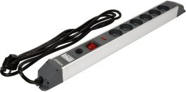 Prelungitor electric 6 prize cu întrerupator, 3 m(cod: 72373) - imagine 2