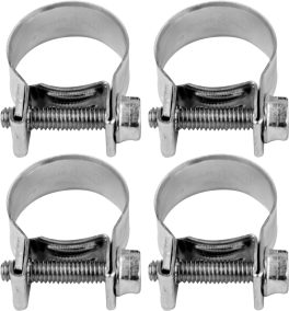 Set 4 cleme zincate cu șurub 18-20/9mm(cod: 73785)