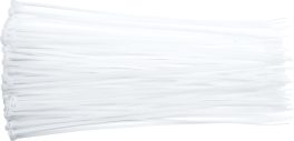 COLIERE DIN PLASTIC 75X2.4MMX100 BUCATI, ALBE (cod: 73881)