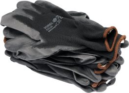 MANUSI DE LUCRU 9 "NEGRE (12PERECHI) (cod: 74077)